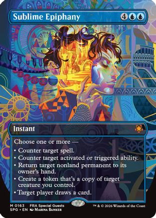 Image of Sublime Epiphany (Borderless) (SPG-163) - Special Guests