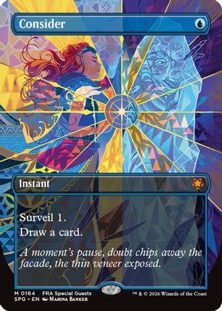 Image of Consider (Borderless) (SPG-164) - Special Guests Foil