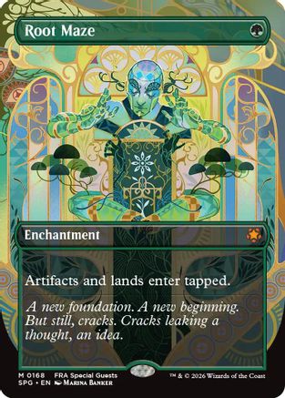 Image of Root Maze (Borderless) (SPG-168) - Special Guests Foil