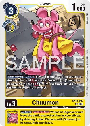 Image of Chuumon (EX13-027) - Chivalrous XIII