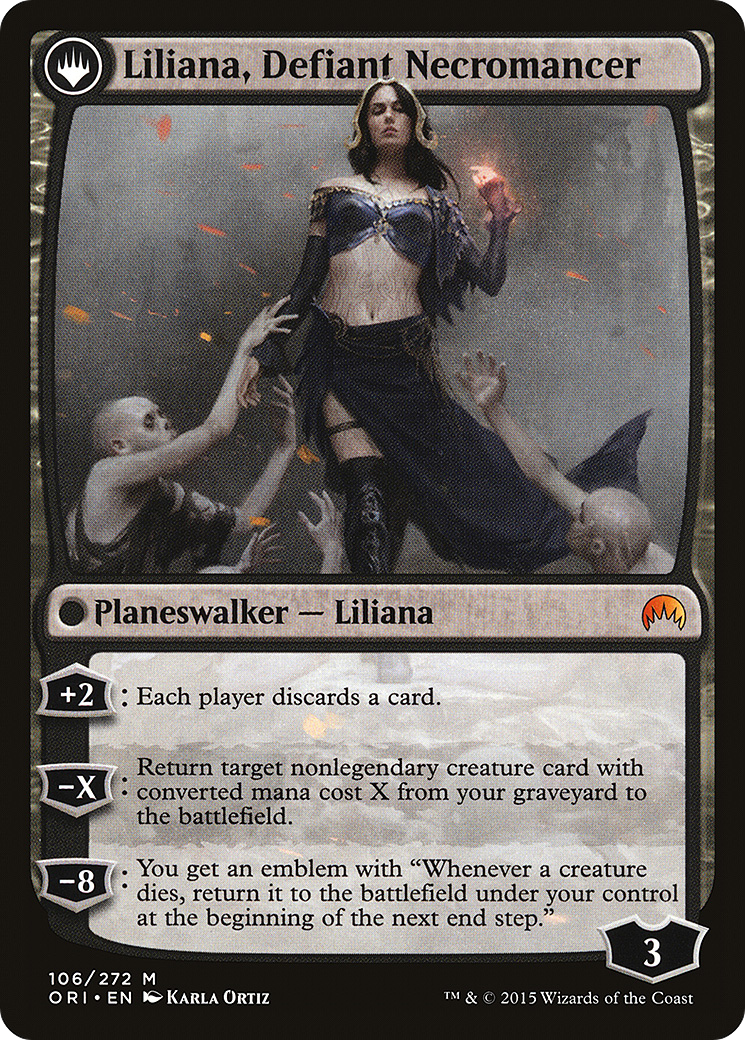 Image of Liliana, Heretical Healer // Liliana, Defiant Necromancer [Secret Lair: From Cute to Brute]