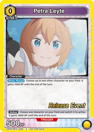 Image of Petra Leyte (UEPR/REZ-1-005) - UE24BT ReZERO Starting Life in Another World Release Event Cards