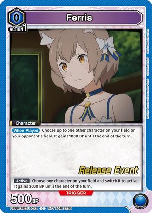 Image of Ferris (042) (UEPR/REZ-1-042) - UE24BT ReZERO Starting Life in Another World Release Event Cards