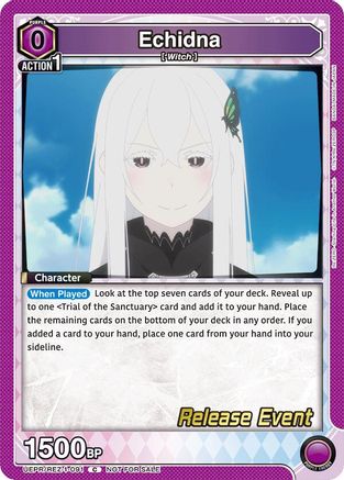 Image of Echidna (091) (UEPR/REZ-1-091) - UE24BT ReZERO Starting Life in Another World Release Event Cards