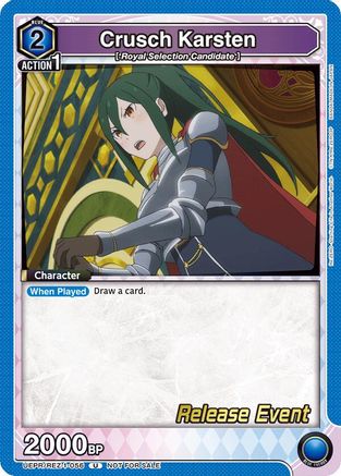 Image of Crusch Karsten (056) (UEPR/REZ-1-056) - UE24BT ReZERO Starting Life in Another World Release Event Cards