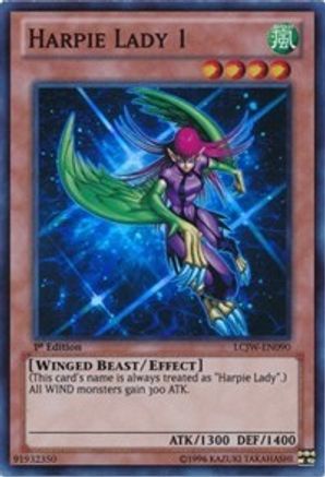 Image of Harpie Lady 1 [LCJW-EN090] Super Rare