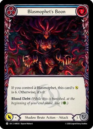 Image of Blasmophet's Boon (IAR035) - Usurp the Shadow Throne