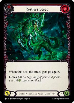 Image of Restless Steed (IAR089) - Usurp the Shadow Throne