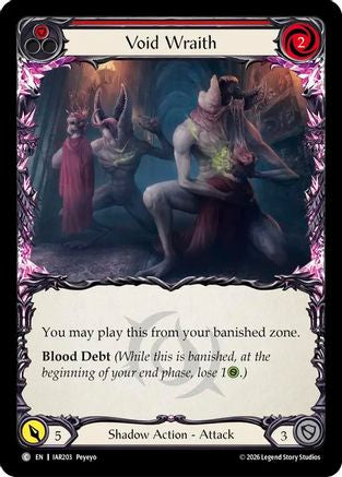 Image of Void Wraith (Red) (IAR203) - Usurp the Shadow Throne
