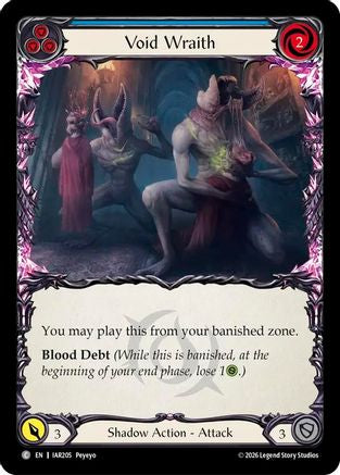 Image of Void Wraith (Blue) (IAR205) - Usurp the Shadow Throne