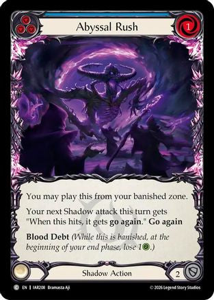 Image of Abyssal Rush (IAR208) - Usurp the Shadow Throne Rainbow Foil
