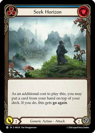 Image of Seek Horizon (Blue) (IAR238) - Usurp the Shadow Throne