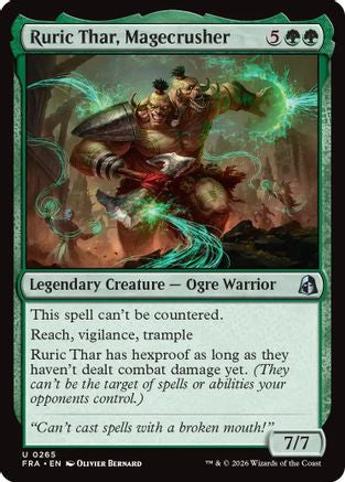 Image of Ruric Thar, Magecrusher (FRA-265) - Reality Fracture