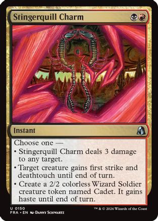 Image of Stingerquill Charm (FRA-150) - Reality Fracture Foil
