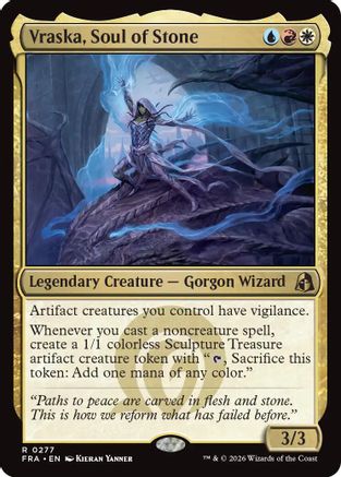 Image of Vraska, Soul of Stone (FRA-277) - Reality Fracture Foil