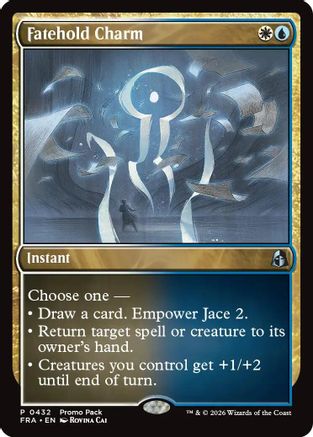Image of Fatehold Charm (PPFRA-432) - Promo Pack: Reality Fracture Foil
