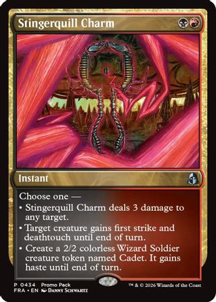 Image of Stingerquill Charm (PPFRA-434) - Promo Pack: Reality Fracture