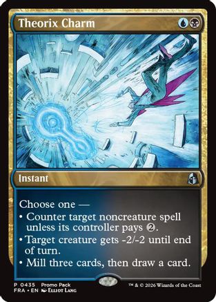 Image of Theorix Charm (PPFRA-435) - Promo Pack: Reality Fracture