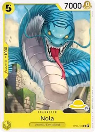 Image of Nola (Luffy Deck) (OP05-108) - Set Sail Deck Set