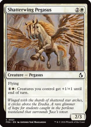 Image of Shatterwing Pegasus (FRA-021) - Reality Fracture Foil
