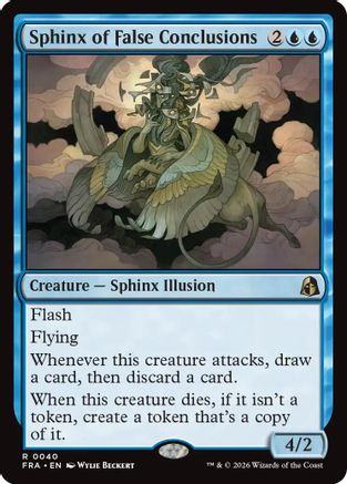 Image of Sphinx of False Conclusions (FRA-040) - Reality Fracture Foil