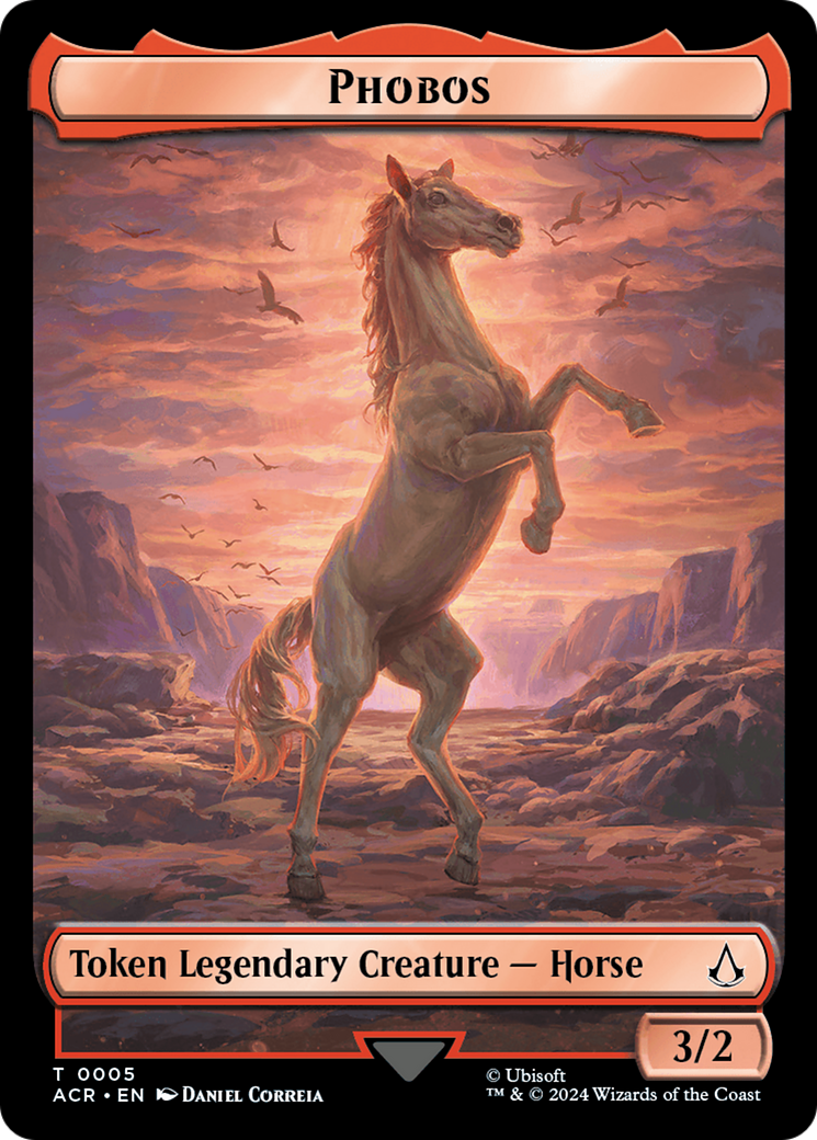 Image of Assassin // Phobos Double-Sided Token [Assassin's Creed Tokens]