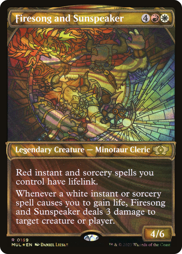 Image of Firesong and Sunspeaker (Halo Foil) [Multiverse Legends]