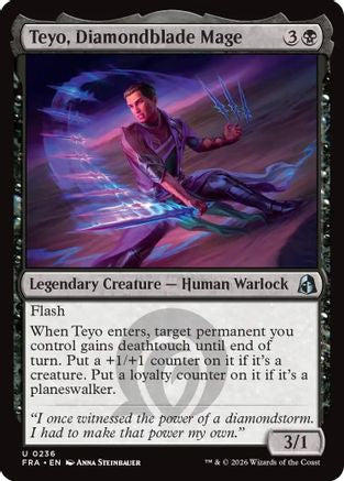 Image of Teyo, Diamondblade Mage (FRA-236) - Reality Fracture