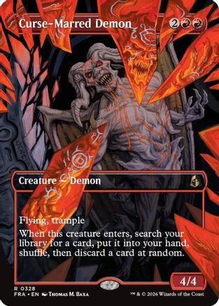 Image of Curse-Marred Demon (Borderless) (FRA-328) - Reality Fracture