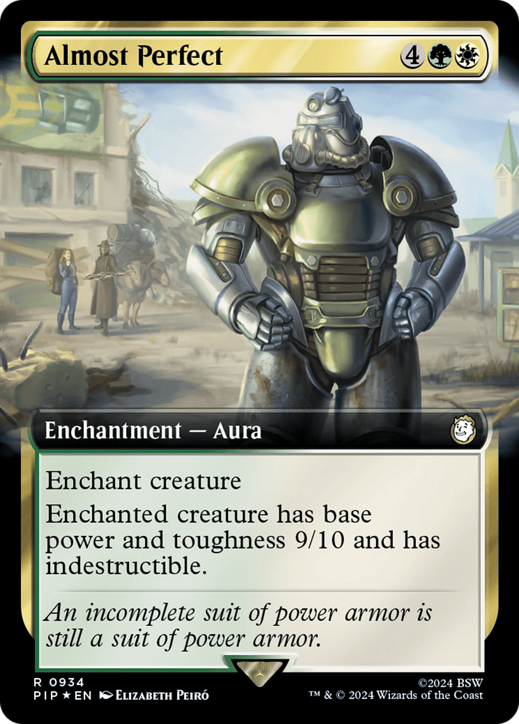 Image of Almost Perfect (Extended Art) (Surge Foil) [Fallout]