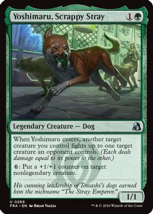 Image of Yoshimaru, Scrappy Stray (FRA-269) - Reality Fracture Foil