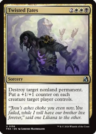 Image of Twisted Fates (FRA-158) - Reality Fracture Foil