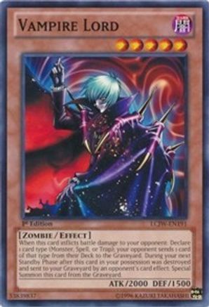 Image of Vampire Lord [LCJW-EN191] Common