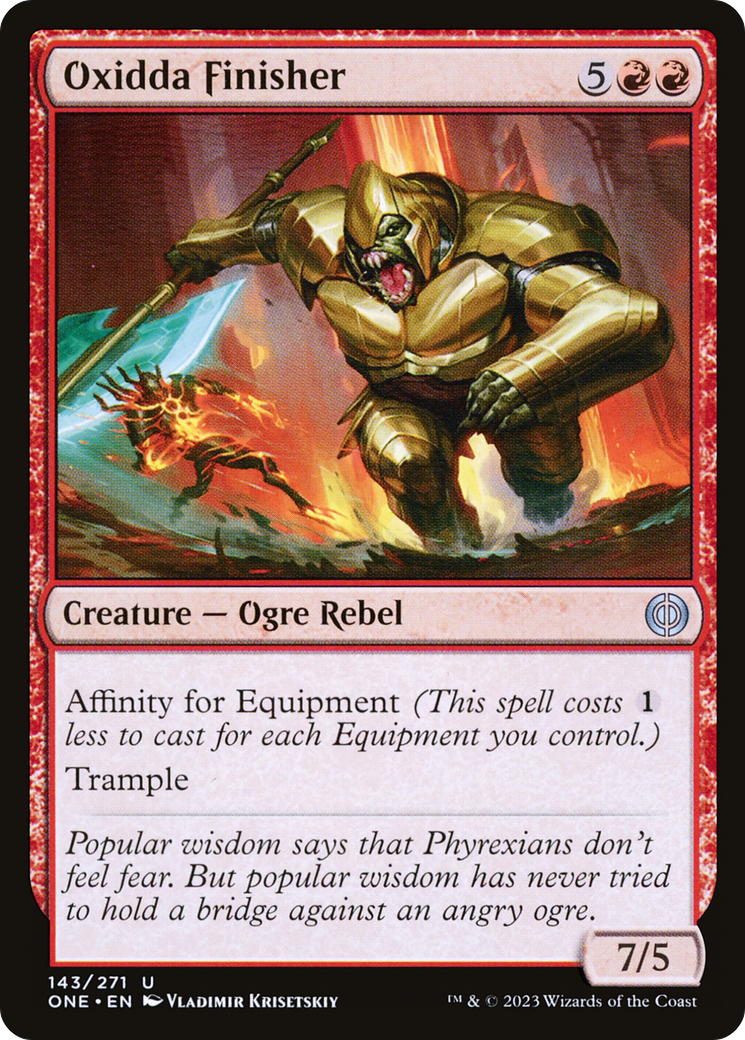 Image of Oxidda Finisher [Phyrexia: All Will Be One]