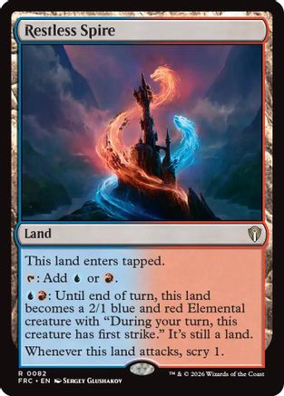Image of Restless Spire (-082) - Commander: Reality Fracture