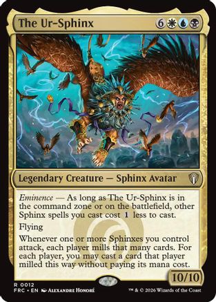 Image of The Ur-Sphinx (-012) - Commander: Reality Fracture