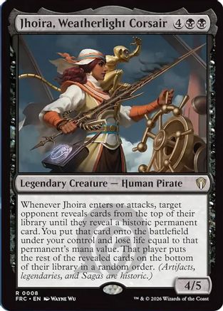 Image of Jhoira, Weatherlight Corsair (-008) - Commander: Reality Fracture