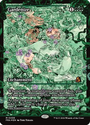 Image of Gardenize (Showcase) (0406) (FRA-406) - Reality Fracture Foil