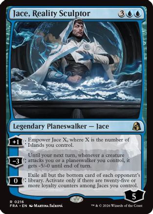 Image of Jace, Reality Sculptor (FRA-216) - Reality Fracture Foil