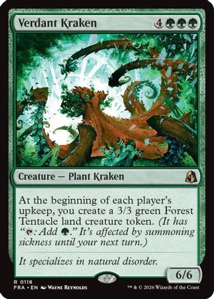 Image of Verdant Kraken (FRA-118) - Reality Fracture