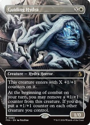Image of Guiding Hydra (Borderless) (FRA-360) - Reality Fracture Foil