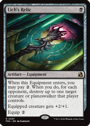 Image of Lich's Relic (FRA-057) - Reality Fracture