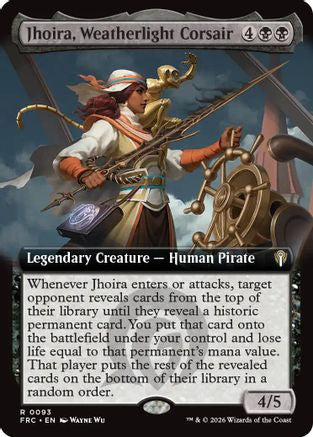 Image of Jhoira, Weatherlight Corsair (Extended Art) (-093) - Commander: Reality Fracture