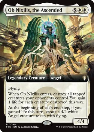 Image of Ob Nixilis, the Ascended (Extended Art) (-090) - Commander: Reality Fracture