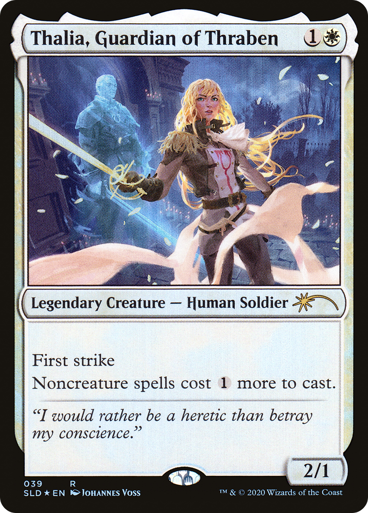 Image of Thalia, Guardian of Thraben (39) [Secret Lair Drop Series]