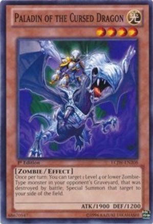 Image of Paladin of the Cursed Dragon [LCJW-EN208] Common
