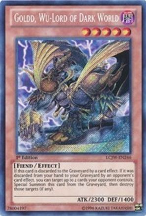 Image of Goldd, Wu-Lord of Dark World [LCJW-EN246] Secret Rare