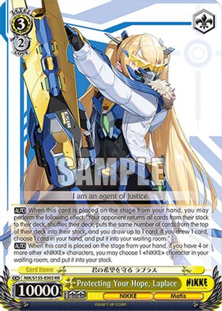 Image of Protecting Your Hope, Laplace (NIK/S135-E003) - GODDESS OF VICTORY: NIKKE Vol.2