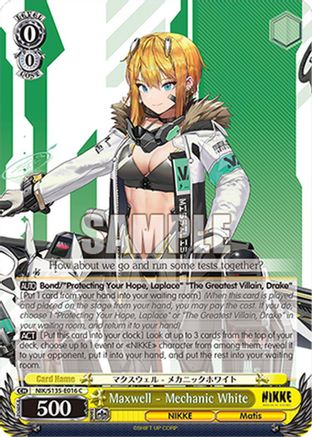 Image of Maxwell - Mechanic White (NIK/S135-E016) - GODDESS OF VICTORY: NIKKE Vol.2