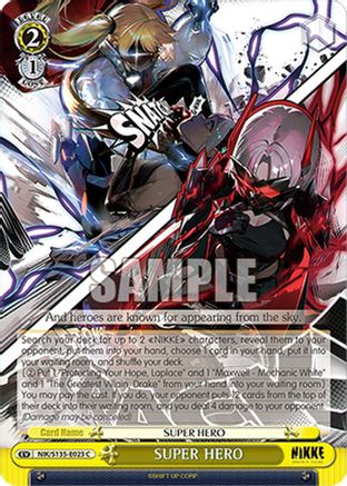 Image of SUPER HERO (NIK/S135-E023) - GODDESS OF VICTORY: NIKKE Vol.2